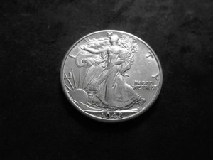 1942 D Walker Half Dollar