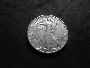 1943 D Walker Half Dollar