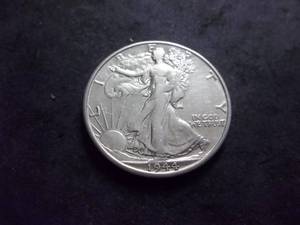 1944 S Walker Half Dollar