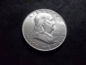 1949 D Franklin Half Dollar