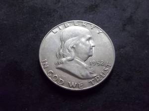 1952 D Franklin Half Dollar