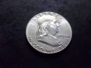 1954 Franklin Half Dollar (Bugs Bunny) Rare