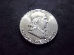 1961 Franklin Half Dollar