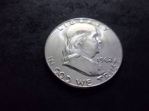 1962 D Franklin Half Dollar