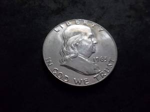 1963 D Franklin Half Dollar