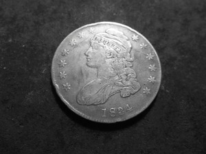 1834 Bust Half Dollar