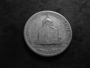 1825 Concord  Sesquitenial Silver Half Dollar Comemmorative
