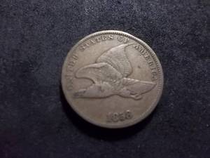 1858 Flying Eagle Cent Small Letters