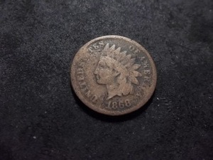 1868 Indian Head Cent