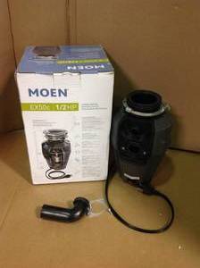 MOEN Prep Series 12 HP Continuous Feed Garbage Disposal with Sound Reduction and Universal Mount&nbsp&nbspin good condition