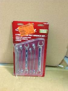 Husky SAE &amp MM Flare Nut Wrench Set (6-Piece)&nbsp&nbspin good condition