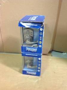 Toledo Fine Locks V190E-JA-US15 Jaen Keyless Electronic Left Hand Door Lever&nbsp&nbspin good condition