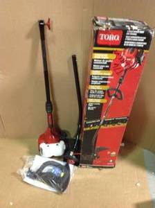 Toro 2-Cycle 25.4cc Attachment Capable Curved Shaft Gas String Trimmer&nbsp&nbspin good condition