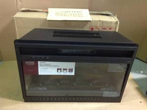 Home Decorators Collection Abigail  Infrared Electric Fireplace&nbsp&nbspin good condition