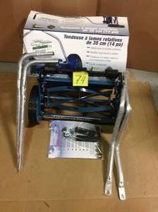 14 in. Manual Walk Behind Reel Lawn Mower&nbsp&nbspin good condition