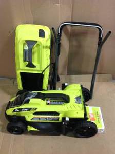 13 in. 11 Amp Corded Electric Walk Behind Push Mower&nbsp&nbspin good condition
