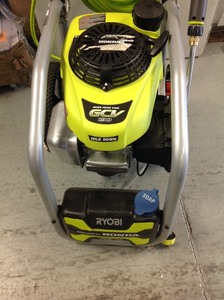 RYOBI 3300 PSI 2.3 GPM Cold Water Gas Pressure Washer with Honda GCV190 Idle Down in lile new conditions