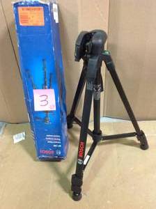 Bosch Compact Tripod with Extendable Height for Use with Line Lasers, Point Lasers, and Laser Measures&nbsp&nbspin good condition