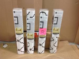 28.18 sq ft Retro Trees Peel and Stick Wallpaper&nbsp&nbspin good condition
