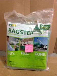 WM Bagster WM Bagster Dumpster in a Bag (Holds up to 3,300 lb.)&nbsp&nbspin good condition