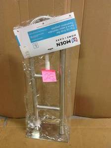 MOEN 30 in. x 1-14 in. Flip-up Screw Grab Bar with Paper Holder in Peened Stainless Steel&nbsp&nbspin good condition