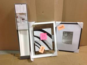 Thin Gallery Matted Photo Frame Black&nbsp&nbspin good condition