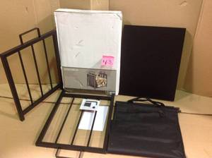 1.6 ft. Firewood Rack with Tote&nbsp&nbspin good condition