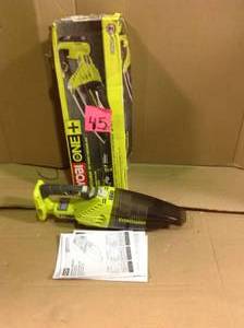 RYOBI 18-Volt ONE Lithium-Ion Cordless EVERCHARGE Hand Vacuum&nbsp&nbspin good condition