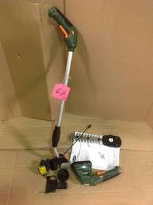Scotts 7.2-Volt Lithium-Ion Cordless Telescoping Pole Shrub Trimmer&nbsp&nbspin good condition