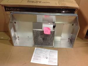 Broan-NuTone RL6200 Series 30 in. Ductless Under Cabinet Range Hood with Light in Stainless Steel&nbsp&nbspin good condition