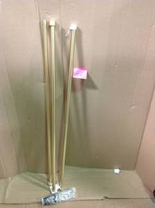 Dauntless Curtain Rods  size 66-120&nbsp&nbspin good condition