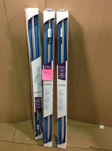 MOEN 72 in. Adjustable Straight Decorative Tension Shower Rod in Brushed Nickel&nbsp&nbspin good condition
