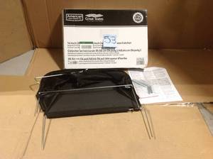 lot 53 image: American Lawn Mower Company 14 in.16 in. Reel Lawn Mower Grass Catcher &nbspin good condition