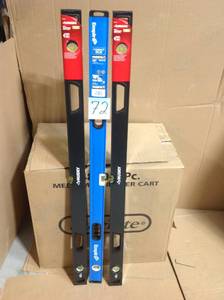 lot 72 image: LOt of 3 assorted Levels not used