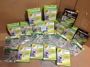lot 91 image: Assorted Lot of Duck Window Kits new