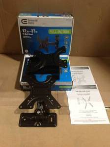 lot 29 image: Commercial Electric Full Motion TV Wall Mount for 12 in. - 37 in. TVs &nbspin good condition