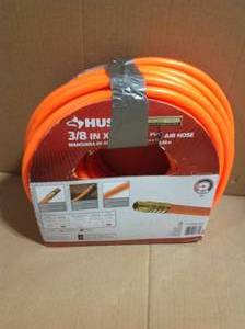 lot 34 image: 38 In. x 100 ft. PVC AIR HOSE &nbspin good condition