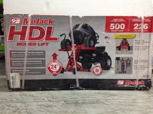 lot 103 image: MoJack HDL 500 Lawn Mower Lift not used