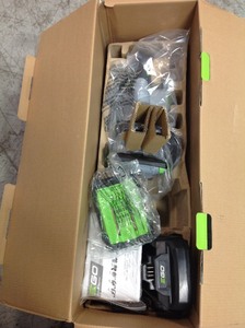 lot 108 image: Ego 14 in. 56V Lithium-Ion Cordless Electric Chainsaw, 2.5 Ah Battery and Charger Included