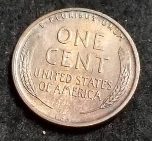 lot 06 image: 1909 VDB US WHEAT CENT AU