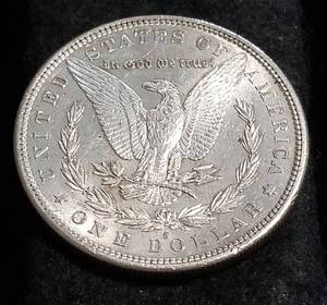 lot 07 image: 1880-S MORGAN SILVER DOLLAR UNC