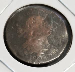 lot 17 image: 1804 US HALF CENT EARLY DATE US COPPER COIN