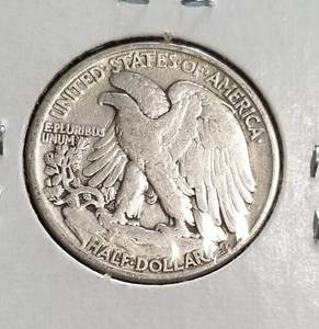 lot 46 image: 1942 WALKING LIBERTY HALF DOLLAR