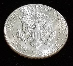 lot 53 image: 1964 KENNEDY HALF DOLLAR BU-UNC