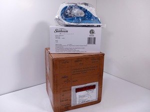 lot 725 image: 4 Sunbeam Irons (New In Box)