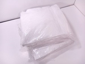 lot 556 image: 12 Premium 100% Cotton White Hand Towels Unopened Package
