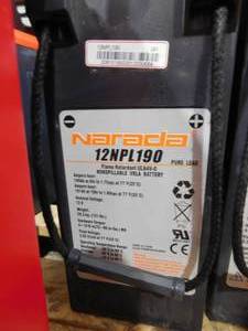 lot 19 image: Two Narada 12 NPL190 Batteries