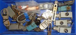 Tray Full of Limit Switches