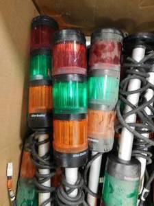 Box of Allen-Bradley Control Tower Stack Lights