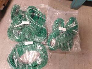 MIsc. Lot of Green Non Booted C6 CM Cable